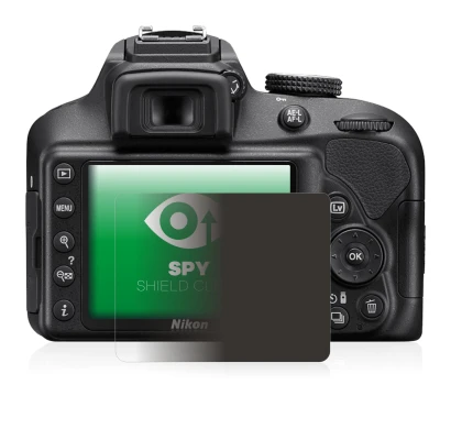 Imagen del dispositivo Nikon D3400 con una amplia variedad de protectores de pantalla.