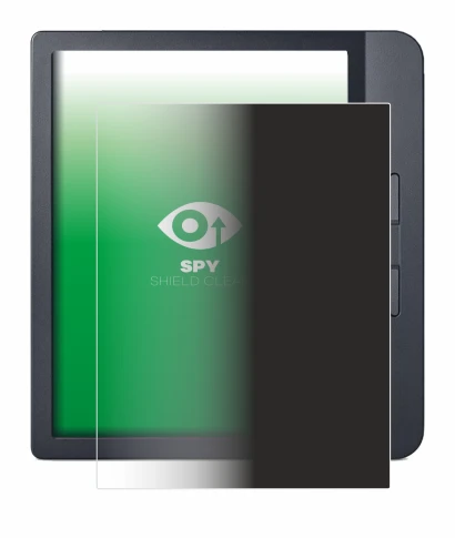 Imagen del dispositivo Kobo Libra H2O con una amplia variedad de protectores de pantalla.