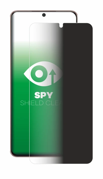 Imagen del dispositivo Samsung Galaxy S21 Plus 5G con una amplia variedad de protectores de pantalla.