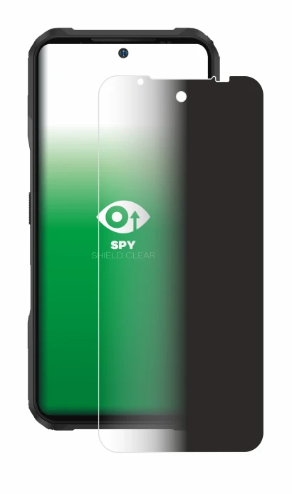 Imagen del dispositivo Doogee V20 con una amplia variedad de protectores de pantalla.