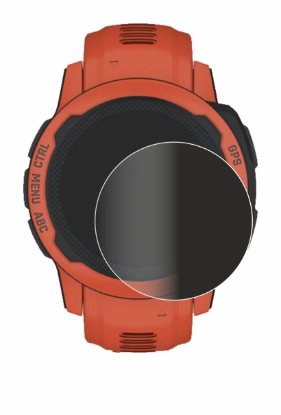 Imagen del dispositivo Garmin Instinct 2S con una amplia variedad de protectores de pantalla.