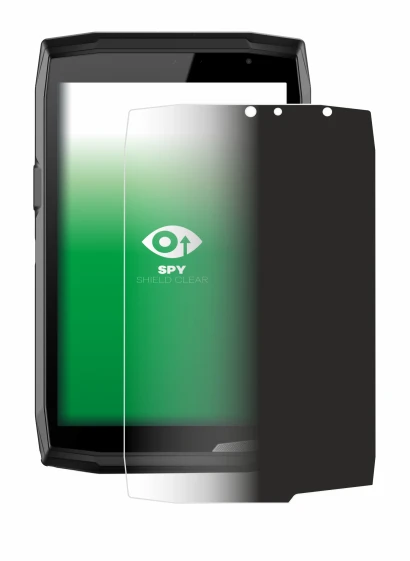 Imagen del dispositivo Crosscall Core T5 con una amplia variedad de protectores de pantalla.