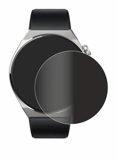 Imagen del dispositivo Huawei Watch GT 3 Pro Titanium (46mm) con una amplia variedad de protectores de pantalla.