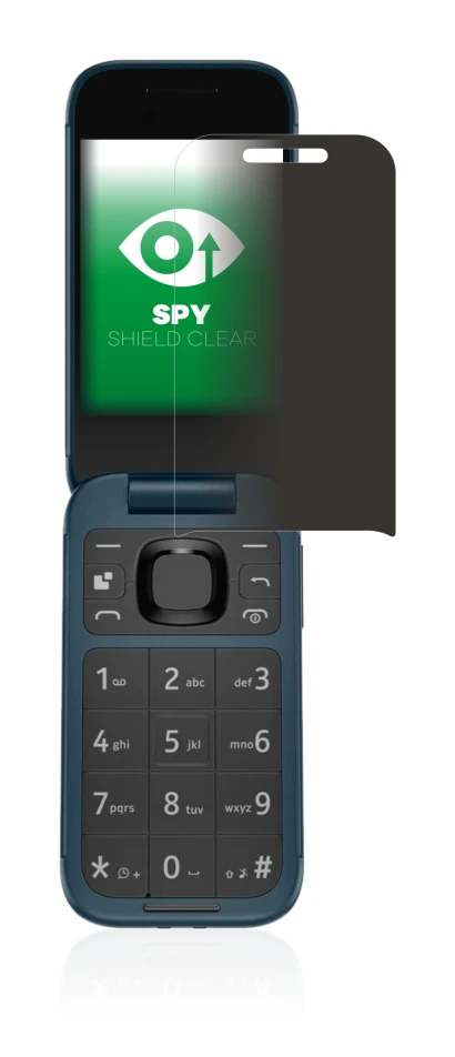 Imagen del dispositivo Nokia 2660 Flip con una amplia variedad de protectores de pantalla.