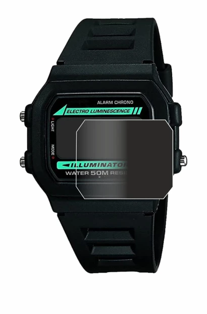 Imagen del dispositivo Casio W-86-1VQES con una amplia variedad de protectores de pantalla.