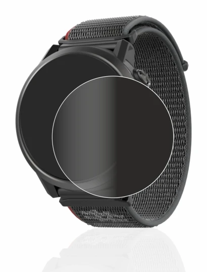 Imagen del dispositivo Coros Apex 2 con una amplia variedad de protectores de pantalla.
