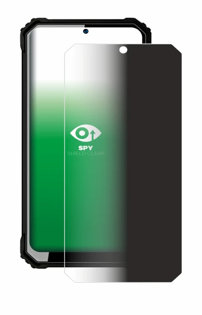 Imagen del dispositivo Oukitel WP23 con una amplia variedad de protectores de pantalla.