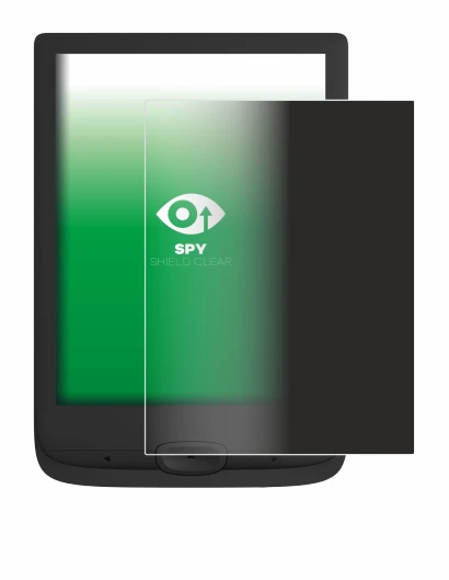 Imagen del dispositivo PocketBook Basic Lux 4 con una amplia variedad de protectores de pantalla.