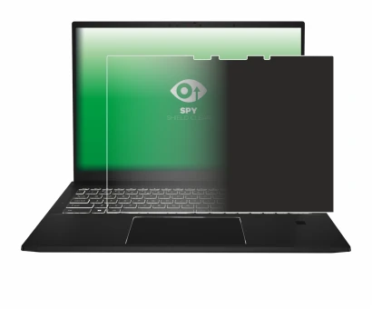 Imagen del dispositivo MSI Summit E16 AI Studio con una amplia variedad de protectores de pantalla.