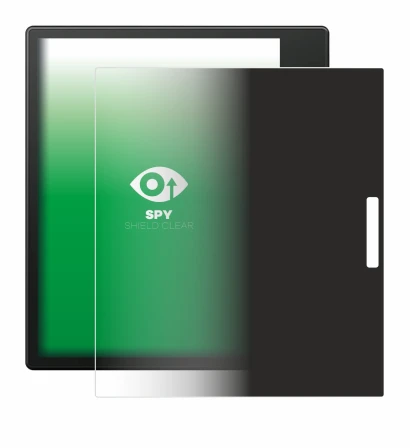 Imagen del dispositivo Boox Go Color 7 con una amplia variedad de protectores de pantalla.