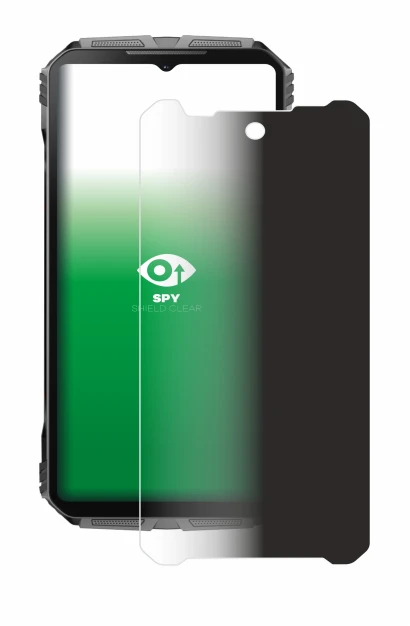 Imagen del dispositivo Doogee V40 Pro con una amplia variedad de protectores de pantalla.