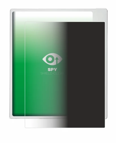 Imagen del dispositivo Boox Go Color 7 White Edition con una amplia variedad de protectores de pantalla.