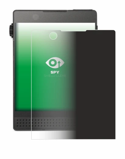 Imagen del dispositivo Light Phone 3 con una amplia variedad de protectores de pantalla.