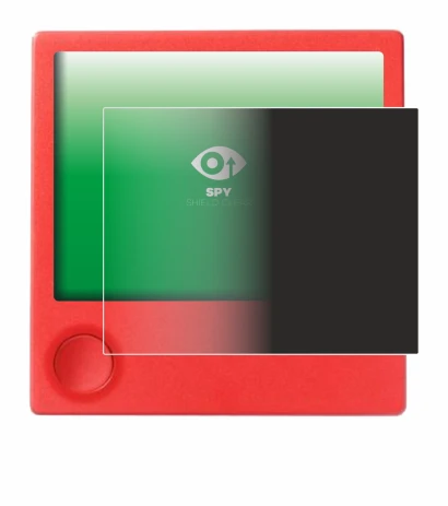Imagen del dispositivo PicPak E-Ink Display con una amplia variedad de protectores de pantalla.