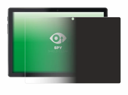 Imagen del dispositivo Lisciani Mio Tab 10" con una amplia variedad de protectores de pantalla.