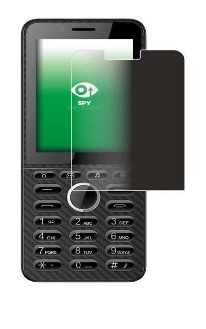 Imagen del dispositivo Energizer E288S con una amplia variedad de protectores de pantalla.