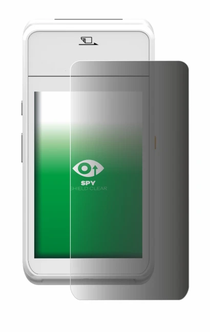 Imagen del dispositivo Pax A99 con una amplia variedad de protectores de pantalla.
