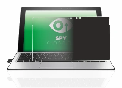Imagen del dispositivo HP Elite x2 1012 G2 con una amplia variedad de protectores de pantalla.