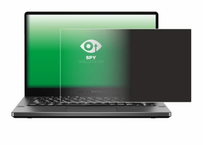 Imagen del dispositivo ASUS ROG Zephyrus G14 GA401 con una amplia variedad de protectores de pantalla.