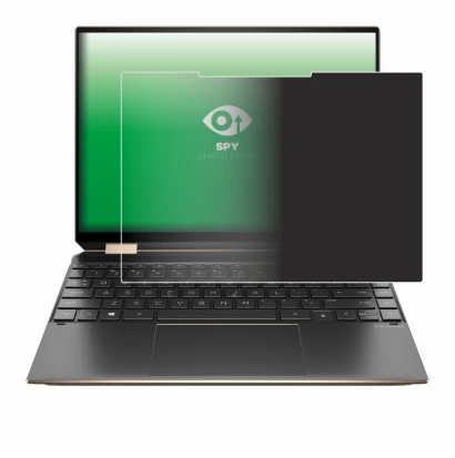 Imagen del dispositivo HP Spectre x360 (14-eX) 2021 con una amplia variedad de protectores de pantalla.