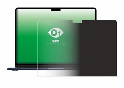 Imagen del dispositivo Apple MacBook Air 13" M3 2024 con una amplia variedad de protectores de pantalla.