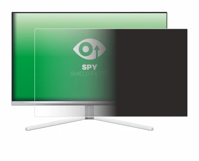 Imagen del dispositivo Philips Evnia 27M2N8500 con una amplia variedad de protectores de pantalla.