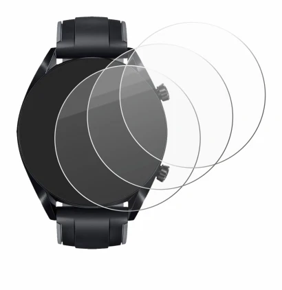 Imagen del dispositivo Huawei Watch GT 2 (46 mm) con una amplia variedad de protectores de pantalla.