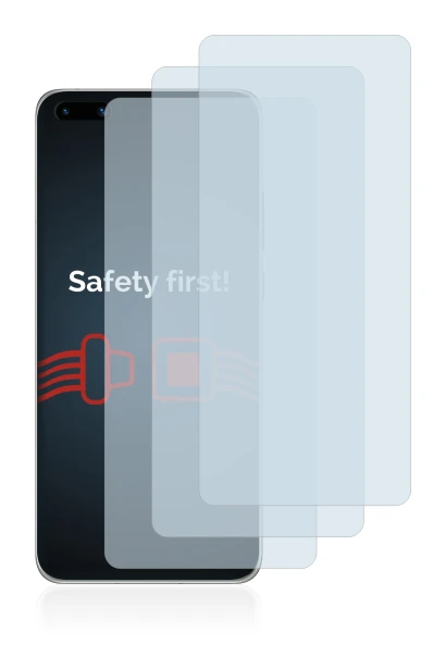 Imagen del dispositivo Huawei P40 con una amplia variedad de protectores de pantalla.