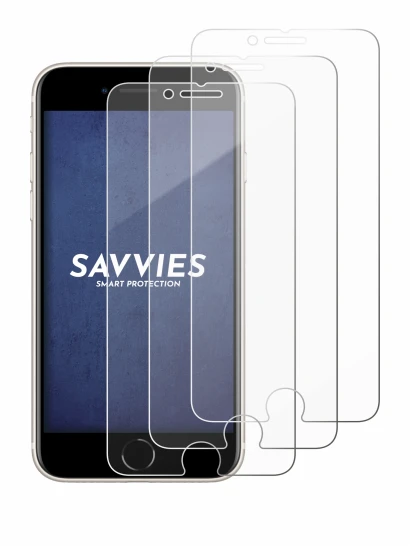 Imagen del dispositivo Apple iPhone SE 3 2022 con una amplia variedad de protectores de pantalla.