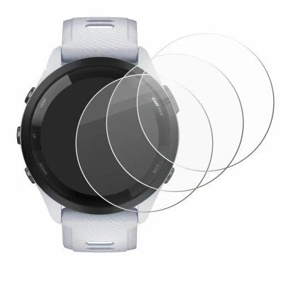Imagen del dispositivo Garmin Forerunner 265 (46 mm) con una amplia variedad de protectores de pantalla.
