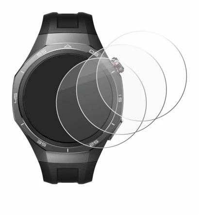 Imagen del dispositivo Huawei Watch GT 5 Pro (46 mm) con una amplia variedad de protectores de pantalla.