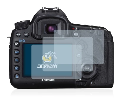 Imagen del dispositivo Canon EOS 5D Mark III con una amplia variedad de protectores de pantalla.