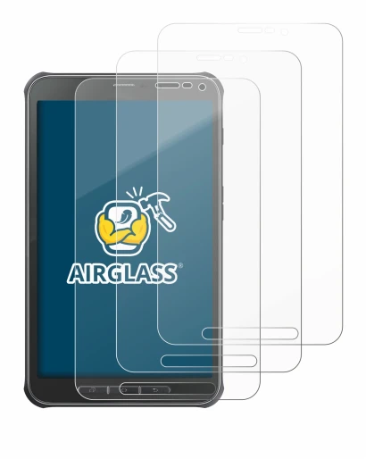 Imagen del dispositivo Samsung Galaxy Tab Active SM-T365 con una amplia variedad de protectores de pantalla.