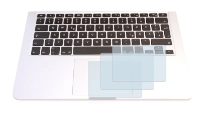 Imagen del dispositivo Apple MacBook Pro 13.3" 2015 (Touch Trackpad) con una amplia variedad de protectores de pantalla.