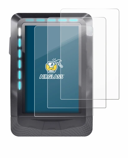 Imagen del dispositivo Wahoo Elemnt GPS con una amplia variedad de protectores de pantalla.