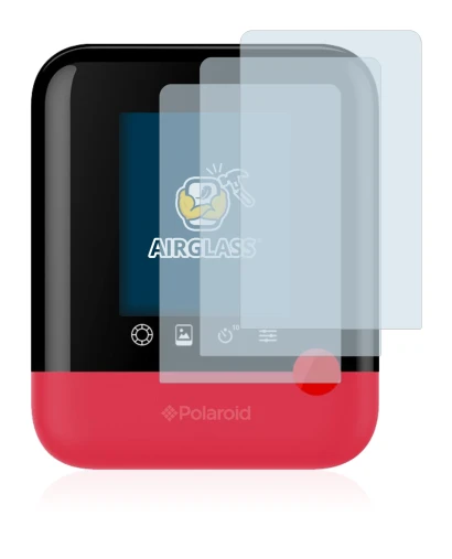 Imagen del dispositivo Polaroid Pop con una amplia variedad de protectores de pantalla.