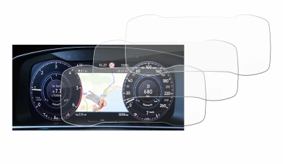 Imagen del dispositivo Volkswagen Golf 7 Active Info Chockpit 12.3" con una amplia variedad de protectores de pantalla.