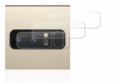 Imagen del dispositivo Samsung Galaxy Note 8 (SÓLO Cámara) con una amplia variedad de protectores de pantalla.