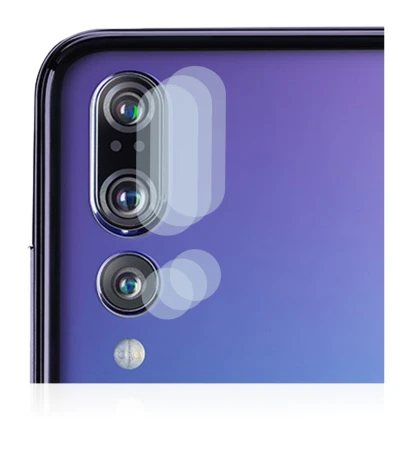 Imagen del dispositivo Huawei P20 Pro (SÓLO Cámara) con una amplia variedad de protectores de pantalla.