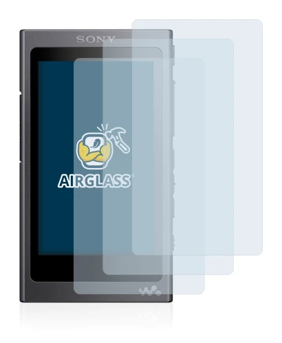 Imagen del dispositivo Sony Walkman A40 con una amplia variedad de protectores de pantalla.
