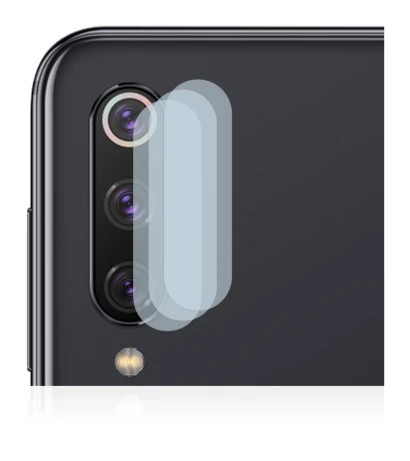 Imagen del dispositivo Xiaomi Mi 9 SE (SÓLO Cámara) con una amplia variedad de protectores de pantalla.