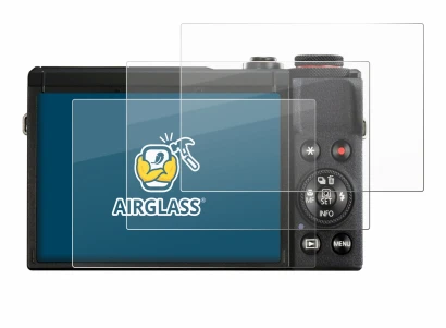 Imagen del dispositivo Canon PowerShot G7 X Mark III con una amplia variedad de protectores de pantalla.