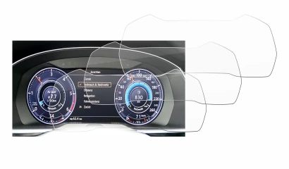Imagen del dispositivo Volkswagen Passat Active Info Cockpit 12.3" con una amplia variedad de protectores de pantalla.