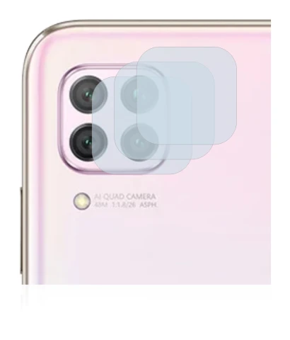 Imagen del dispositivo Huawei P40 lite (SÓLO Cámara) con una amplia variedad de protectores de pantalla.