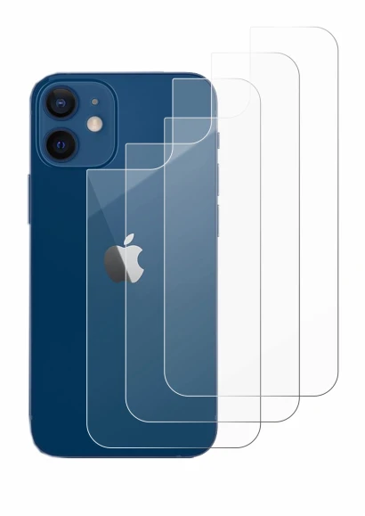 Imagen del dispositivo Apple iPhone 12 (Trasero) con una amplia variedad de protectores de pantalla.