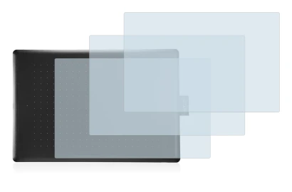 Imagen del dispositivo Wacom One Medium con una amplia variedad de protectores de pantalla.