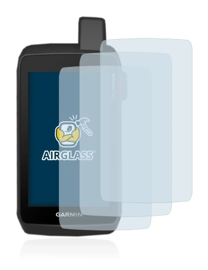 Imagen del dispositivo Garmin Montana 750i con una amplia variedad de protectores de pantalla.