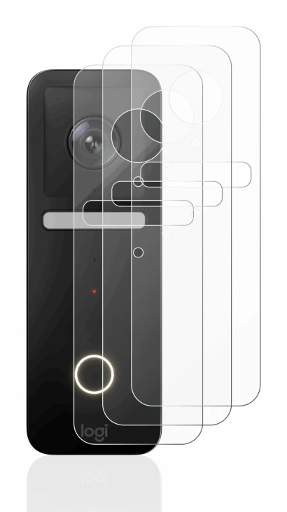 Imagen del dispositivo Logitech Circle View Doorbell con una amplia variedad de protectores de pantalla.
