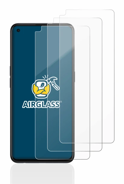 Imagen del dispositivo Oppo Find X3 Lite con una amplia variedad de protectores de pantalla.