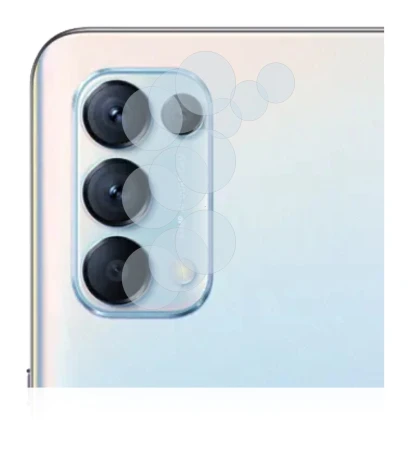 Imagen del dispositivo Oppo Find X3 Lite (SÓLO Cámara) con una amplia variedad de protectores de pantalla.